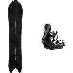 Schwarze Snowboard Bindungen für Herren 