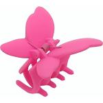 Pinke Charms Schmetterling aus Gummi 