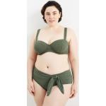 Grüne C&A Bikini Tops aus Elastan in 95D für Damen 