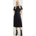 Reduzierte Schwarze C&A Empire-Kleider aus Polyester für Damen Größe XS 