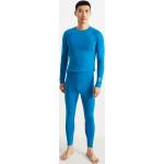 Blaue C&A Thermo-Unterhosen aus Jersey für Herren Größe M 