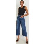 Reduzierte Blaue Loose Fit C&A High Waist Jeans aus Denim für Damen Größe XS 