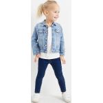 Blaue C&A Kinderjeggings & Kinderjeans-Leggings aus Baumwolle für Mädchen Größe 128 