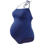 Blaue Cache Coeur Badeanzüge für Schwangere für Damen Größe XXL 