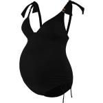 Schwarze Cache Coeur Badeanzüge für Schwangere aus Elastan für Damen Größe XS 