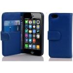 Blaue iPhone 5C Hüllen Art: Flip Cases aus Kunstleder 