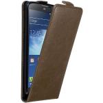 Braune Samsung Galaxy Note 3 Hüllen Art: Flip Cases aus Kunststoff 