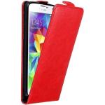 Rote Samsung Galaxy S5 Hüllen Art: Flip Cases aus Kunststoff 