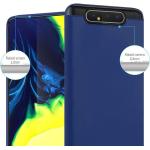 Blaue Samsung Galaxy A80 Hüllen Art: Slim Cases aus Silikon 
