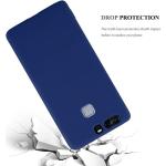 Blaue Huawei P9 Hüllen Art: Slim Cases aus Silikon 