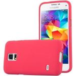 Rote Samsung Galaxy S5 Hüllen Art: Slim Cases aus Silikon 