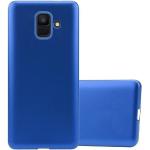 Blaue Samsung Galaxy A6 Hüllen 2018 Art: Slim Cases aus Silikon 