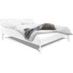 Weiße Moderne Möbel-Eins Doppelbetten aus Buchenholz 120x200 cm 