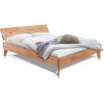 Moderne Möbel-Eins Doppelbetten geölt aus Buchenholz 120x220 cm 