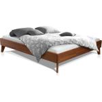 Moderne Möbel-Eins Doppelbetten geölt aus Buchenholz 120x220 cm 
