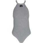 Reduzierte Hellgraue Calvin Klein Damenbadeanzüge & Damenschwimmanzüge aus Polyamid Größe XL 