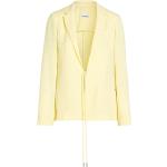 Gelbe Langärmelige Calvin Klein Herbstjacken aus Polyester für Damen Größe XS 