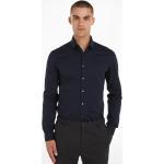 Blaue Business Calvin Klein Anzughemden & Businesshemden aus Popeline für Herren Größe S 