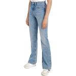 Reduzierte Blaue Calvin Klein Jeans Bootcut Jeans aus Denim für Damen 