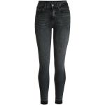 Reduzierte Dunkelgrau Calvin Klein Jeans Skinny Jeans aus Elastan für Damen Weite 24, Länge 34 
