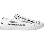 Beige Calvin Klein Jeans Herrensneaker & Herrenturnschuhe Schnürung aus Baumwolle Größe 40 