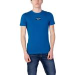Blaue Calvin Klein Jeans T-Shirts für Herren Größe XS 