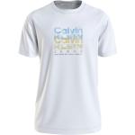 Reduzierte Weiße Calvin Klein Jeans T-Shirts aus Jersey für Herren Größe S 