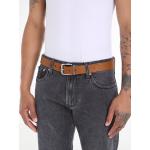 Schwarze Klassische Calvin Klein Jeans Wendegürtel aus Rindsleder für Damen Länge 125 
