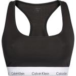 Schwarze Calvin Klein Bustiers aus Baumwolle für Damen Große Größen 