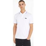 Weiße Calvin Klein Herrenpoloshirts & Herrenpolohemden Größe 3 XL Große Größen 