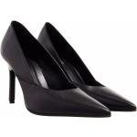 Schwarze Calvin Klein Pfennigabsatz High-Heel Pumps für Damen Größe 36 