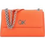 Reduzierte Orange Elegante Calvin Klein Tote Bags & Henkeltaschen Orangen aus Polyester für Damen 