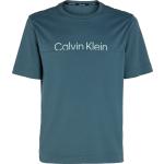 Reduzierte Graue Calvin Klein T-Shirts aus Jersey für Herren Größe S 