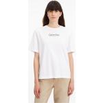 Weiße Calvin Klein T-Shirts aus Jersey für Damen Größe XXL 