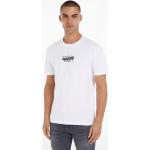 Reduzierte Weiße Klassische Calvin Klein T-Shirts aus Jersey für Herren Größe L 