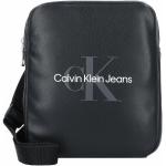 Schwarze Calvin Klein Herrenhandtaschen aus Kunstleder 