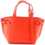 Orange Elegante Calvin Klein Tote Bags & Henkeltaschen Orangen aus Kunstleder für Damen 
