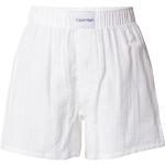 Weiße Calvin Klein Underwear Pyjamahosen & Schlafhosen aus Baumwolle für Damen Größe XS 