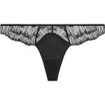 Schwarze Calvin Klein Underwear Damenstrings aus Jersey Größe XS 