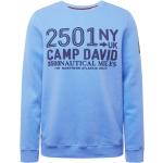 Mitternachtsblaue Langärmelige Camp David Frühlingsmode aus Baumwolle für Herren Größe 3 XL Große Größen 