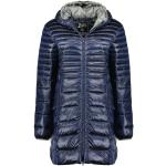 Canadian Peak Bodeak_Lady - Women's Comfortable Autumn Winter Warm Mid Thick Parka - Fine Coat Fake Fur Hood - Windbreaker Jacket - Elegant Women (Navy Blue M)