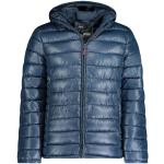 Canadian Peak Calendreak_Hood_Men - Men's Comfortable Autumn Winter Warm Parka - Waterproof Coat Outdoor Fur Hooded Jacket - Winter Windbreaker Jacket Man (Navy Blue 3XL)