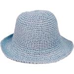 Blaue Klassische Capelli New York Damenhüte aus Stroh 
