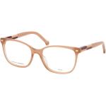 Beige Carolina Herrera Quadratische Damenbrillen aus Kunststoff 