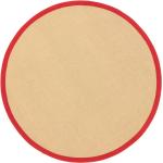 Rote Runde Teppiche 160 cm aus Sisal 