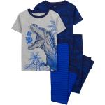 Königsblau Carter's Kinderpyjamas & Kinderschlafanzüge aus Jersey für Jungen Größe 122 2 Teile 