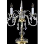 Goldene Barocke Casa Padrino Tischlampen & Tischleuchten aus Kristall 