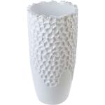 Weiße 34 cm Blumenübertöpfe 70 cm aus Polyresin Indoor 