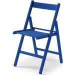 Blaue Sitzmöbel aus Buchenholz klappbar 4 Teile 