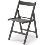 Graue Sitzmöbel aus Buchenholz klappbar 4 Teile 